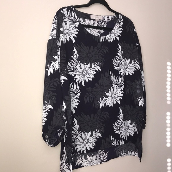 LOFT Flower Blouse - Picture 6 of 6